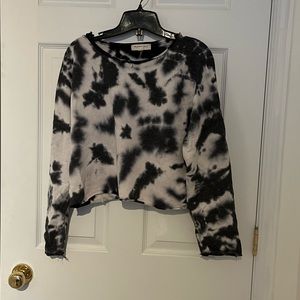 Cropped Tie-Dye Long Sleeve